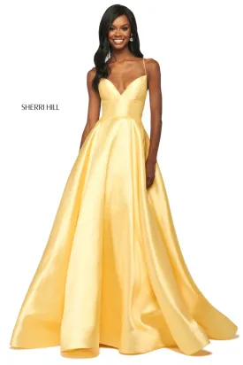 53661 Prom Dress Aqua, Yellow, Coral, Pink