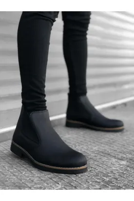 Black Chelsea Boot BA58