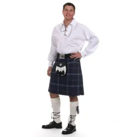 Casual 8 Yard Kilt Outfit - 10 Piece Package