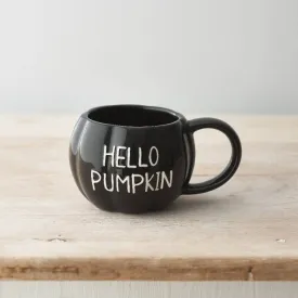 Hello Pumpkin Mug, Black