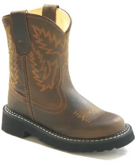 Jama Old West® Children's Chunk Cowboy Boots