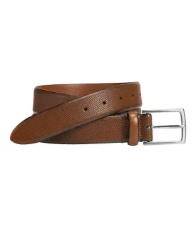 JOHNSTON&MURPHY Diagonal Embossed Belt