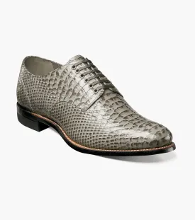 MADISON ANACONDA PLAIN TOE OXFORD-Gray | STACY ADAMS