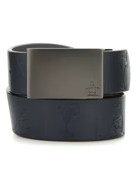 Men's Reversible Cocktail Embossed Golf Belt