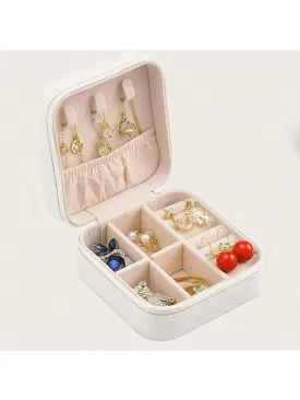 Reriti Travel Jewelry Storage case - White