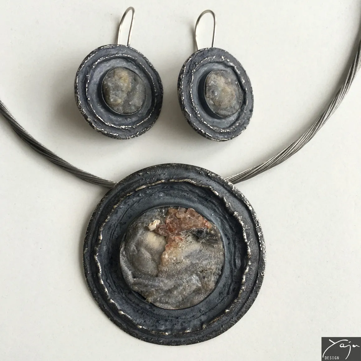 Silver & Chalcedony - Set No.6