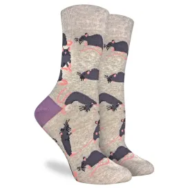 Unisex Grey Rat Socks